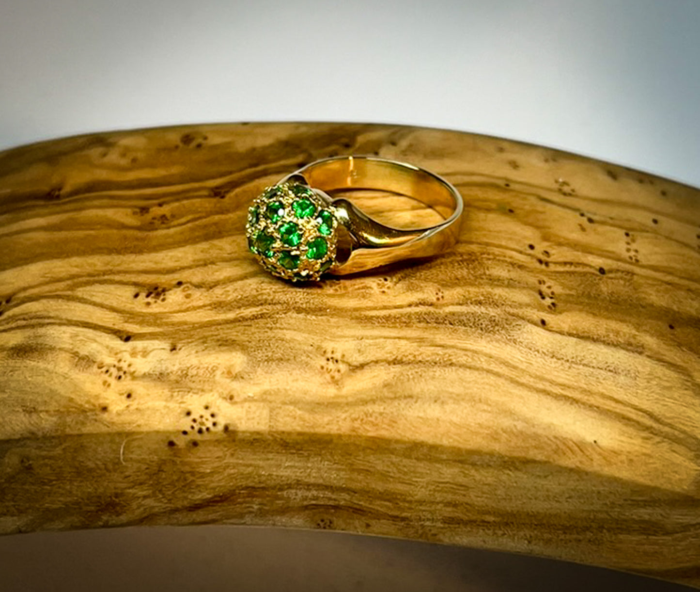 1 Carat Cocktail Style Tsavorite