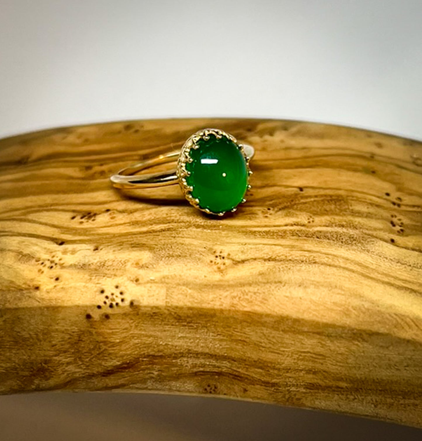 1.2 Carat Crown Mount Jade